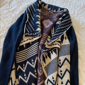 Printed Cardigan